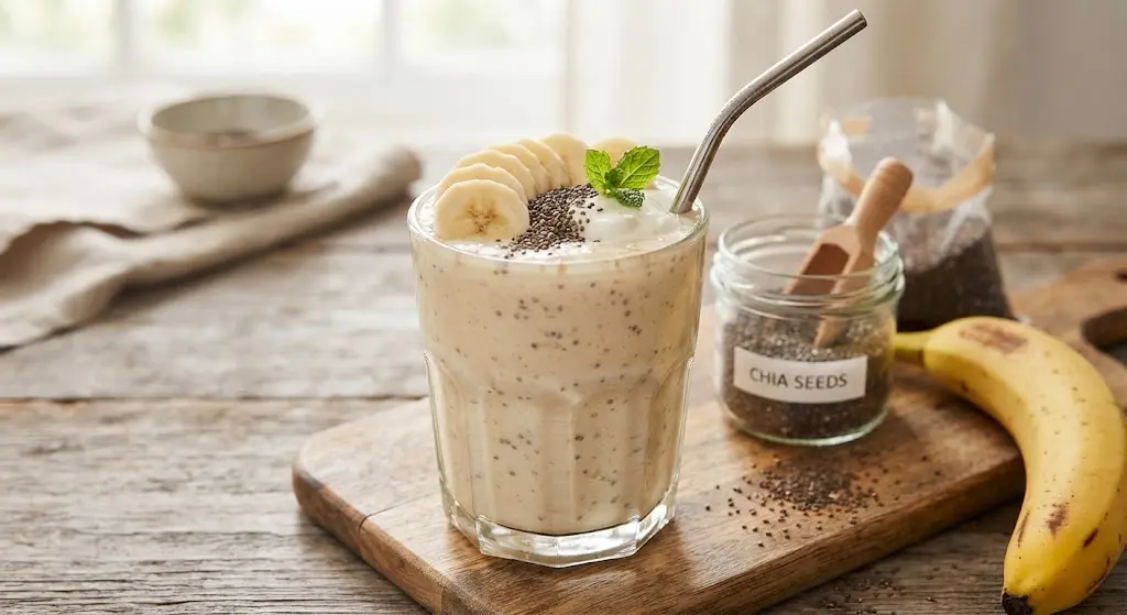 Banana Chia Smoothie